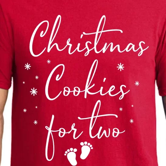 Christmas Cookies For Two Christmas Pregnancy Announcement Pajama Set