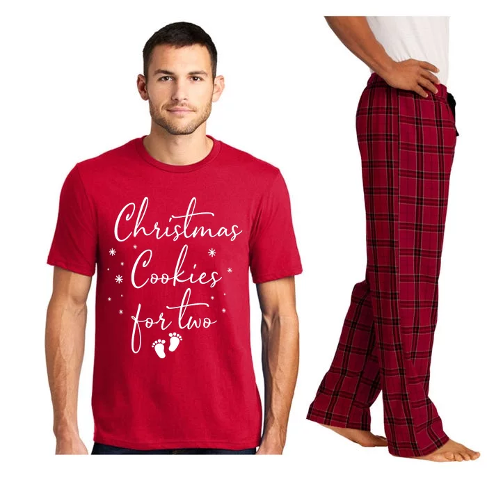 Christmas Cookies For Two Christmas Pregnancy Announcement Pajama Set