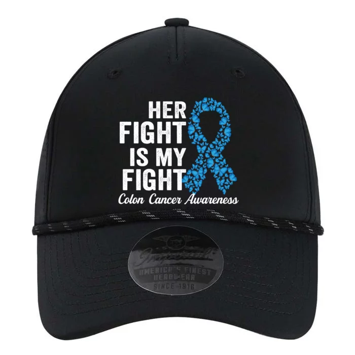 Colon Cancer Gift Her Fight Is My Fight Colorectal Awareness Gift Performance The Dyno Cap