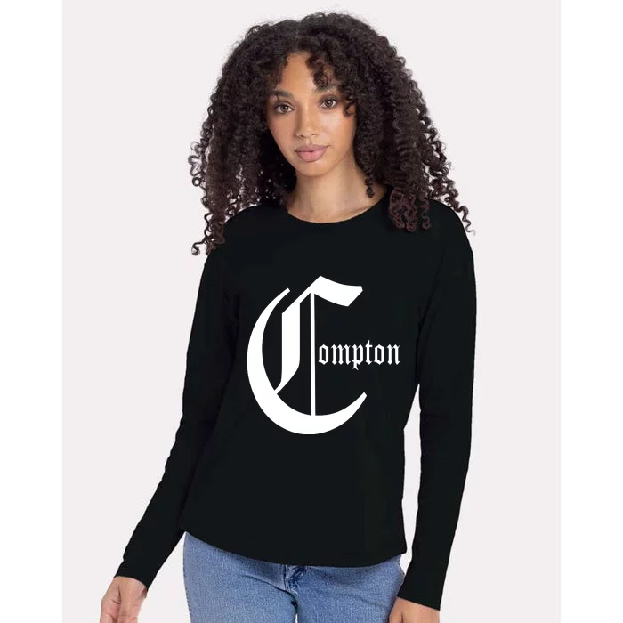 Compton California Gangsta Rap Womens Cotton Relaxed Long Sleeve T-Shirt