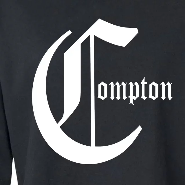 Compton California Gangsta Rap Cropped Pullover Crew