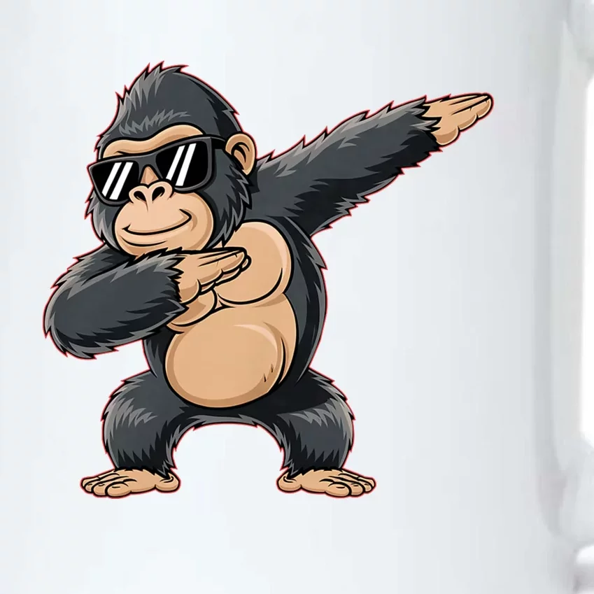 Cool Cartoon Gorilla Dabbing Funny Black Color Changing Mug