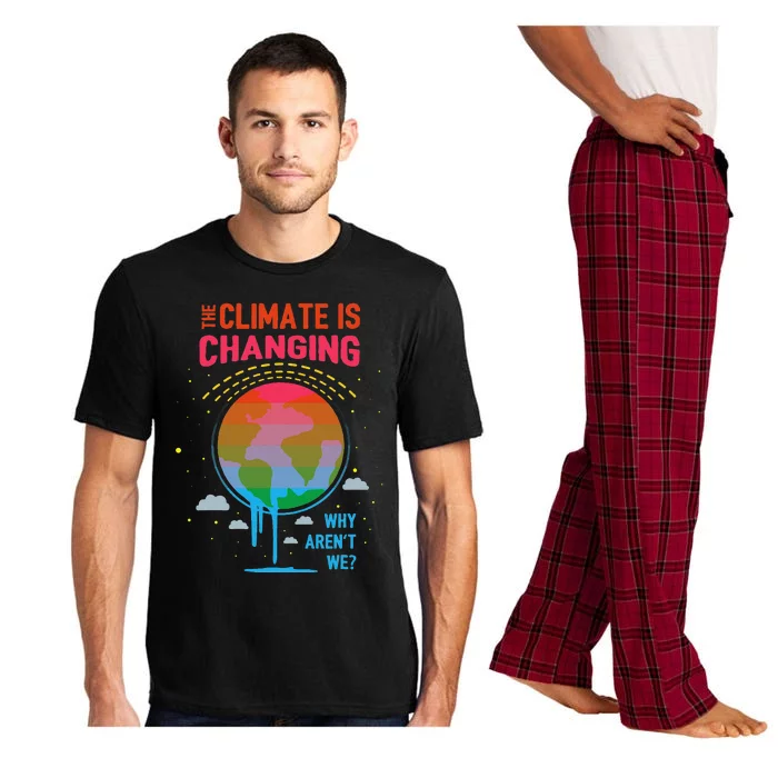 Climate Change Global Warming Awareness Earth Day Gift Pajama Set