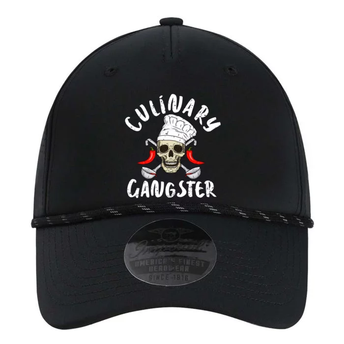 Chef Culinary Gangster Bbq Skull Grill Cook Cooking Meaningful Gift Performance The Dyno Cap