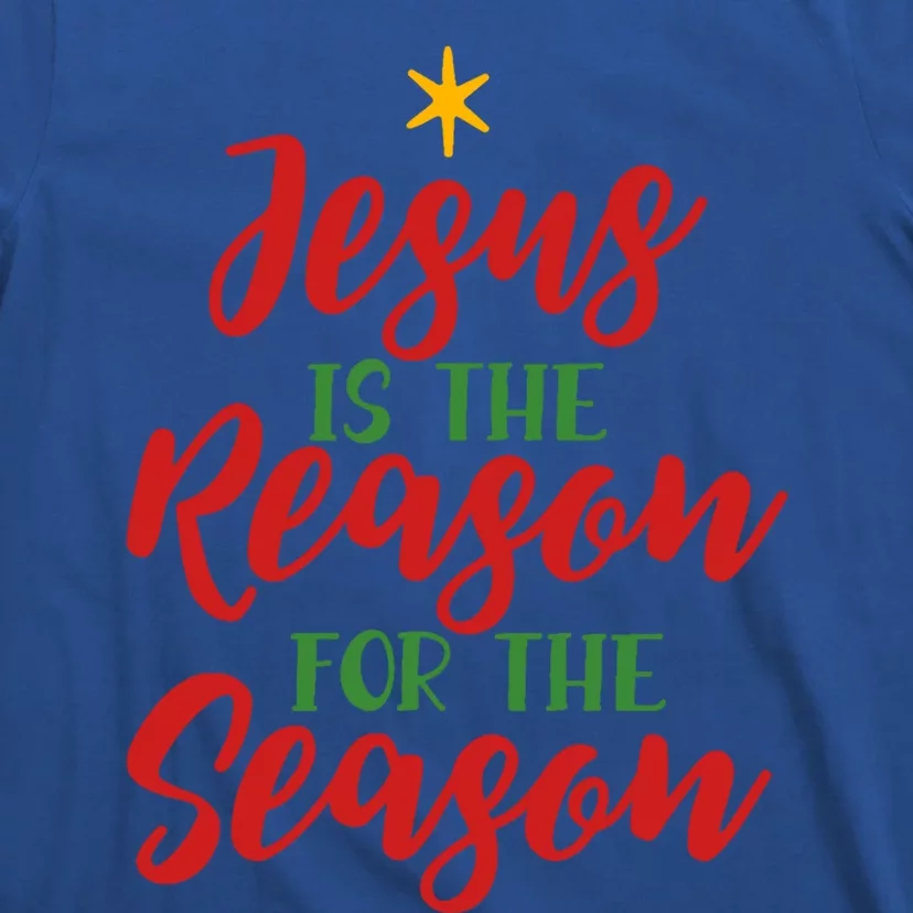 Christian Christmas Gift Jesus Is The Reason For The Season Gift T-Shirt