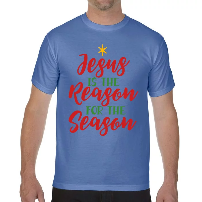 Christian Christmas Gift Jesus Is The Reason For The Season Gift Comfort Colors T-Shirt