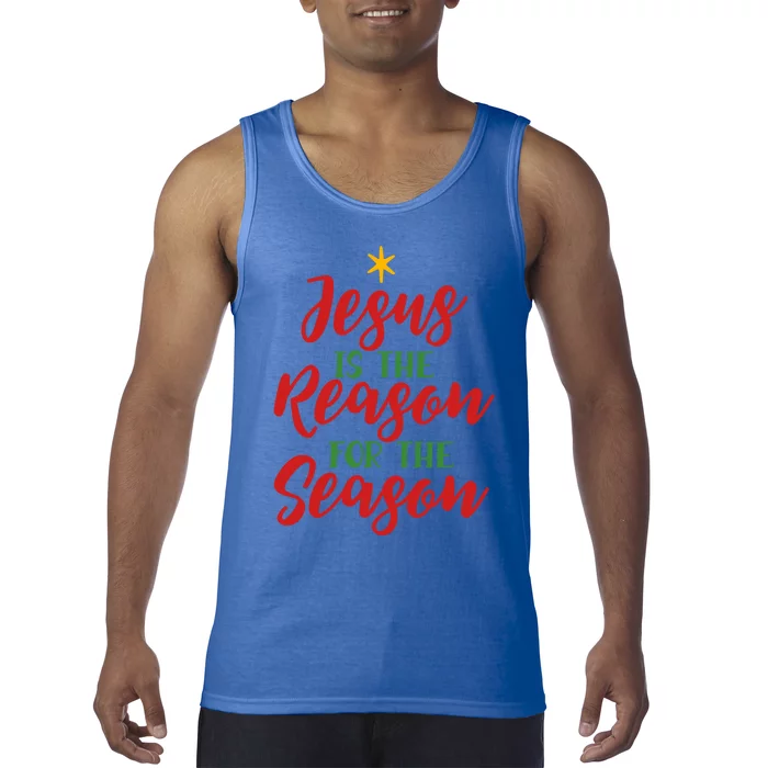 Christian Christmas Gift Jesus Is The Reason For The Season Gift Tank Top