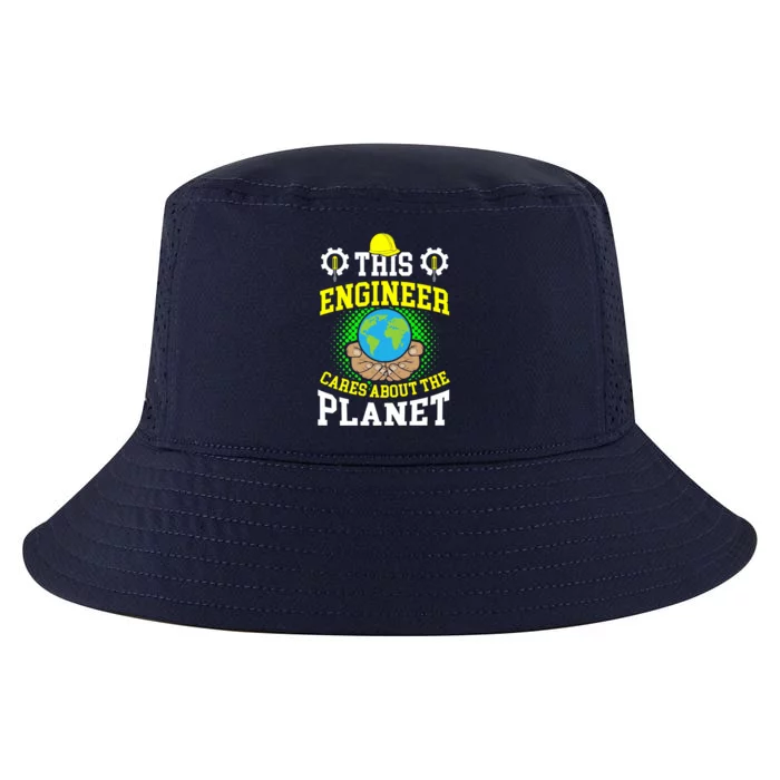 Climate Change Global Warming Environmental Engineer Premium Cool Comfort Performance Bucket Hat