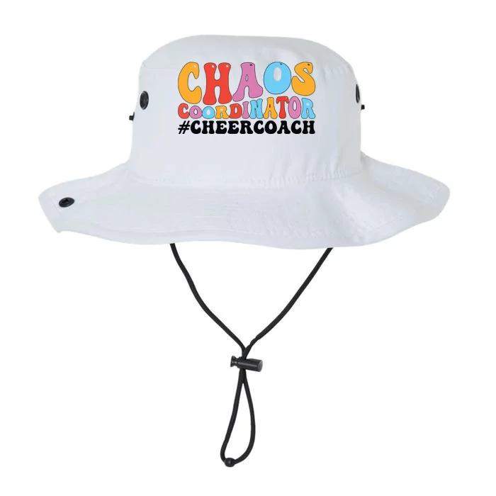 Cheer Coach Groovy Cheerleading Coach Legacy Cool Fit Booney Bucket Hat