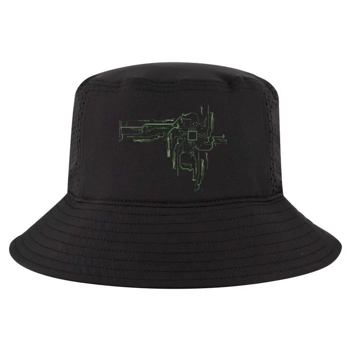 CPU Chip Gift Electrical Engineers Computer Circuit Board Cool Comfort Performance Bucket Hat