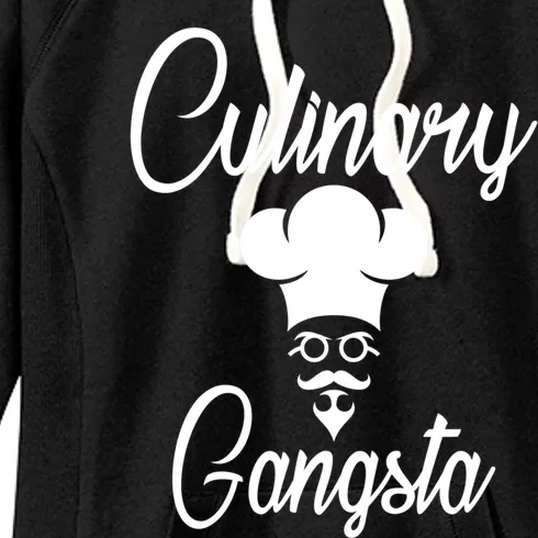 Cool Culinary Gangster Gift For Pro Cooking Master Gift Women's Fleece Hoodie