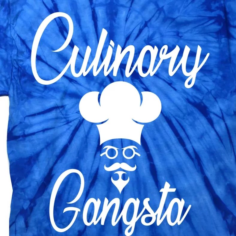 Cool Culinary Gangster Gift For Pro Cooking Master Gift Tie-Dye T-Shirt