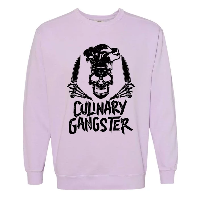 Chef Culinary Gangster Garment-Dyed Sweatshirt