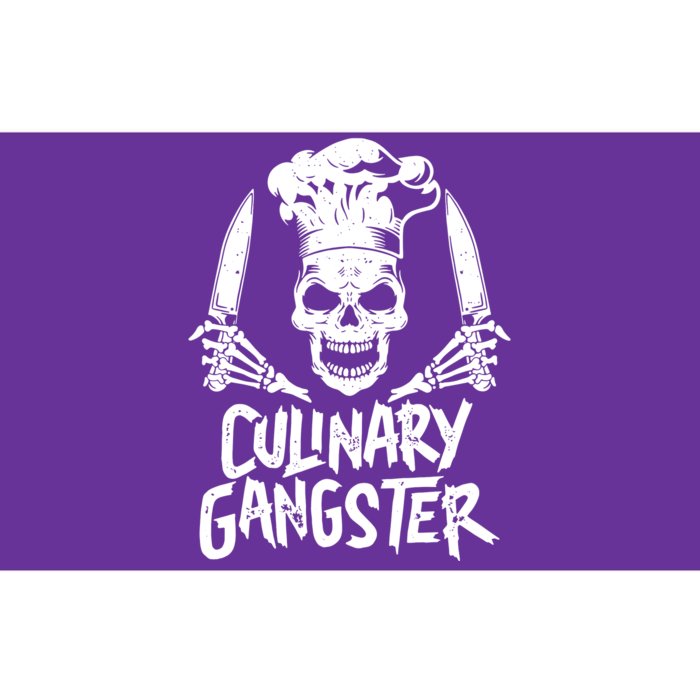 Chef Culinary Gangster Bumper Sticker