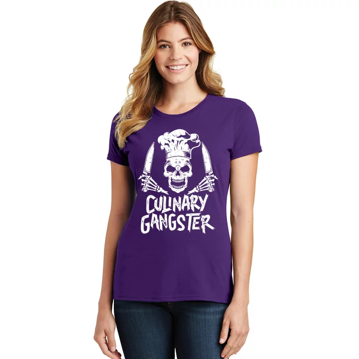 Chef Culinary Gangster Women's T-Shirt