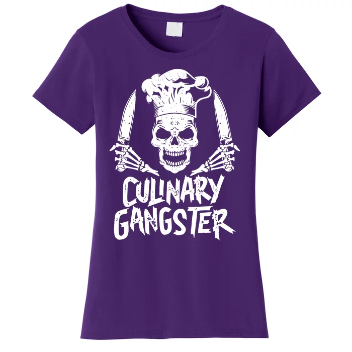 Chef Culinary Gangster Women's T-Shirt