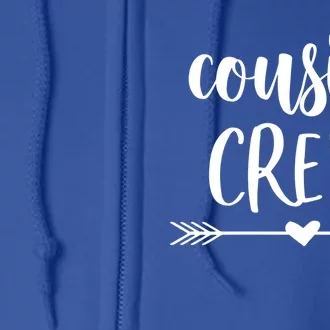 Cousin Crew Gift Full Zip Hoodie