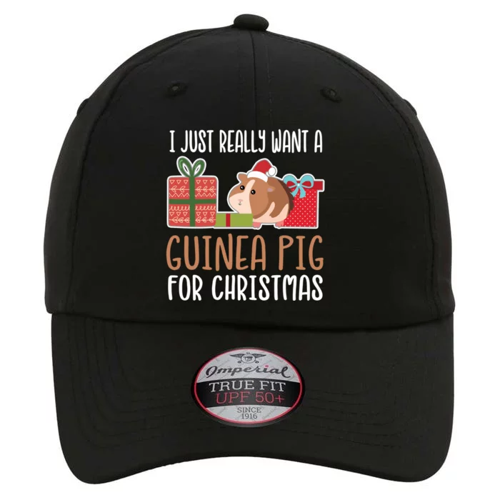 Cute Christmas Guinea Pig Owner I Want A Guinea Pig Gift The Original Performance Cap