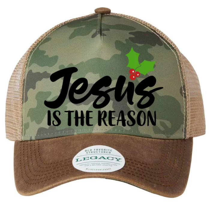 Christian Christ Gift Jesus Is The Reason For The Season Great Gift Legacy Tie Dye Trucker Hat