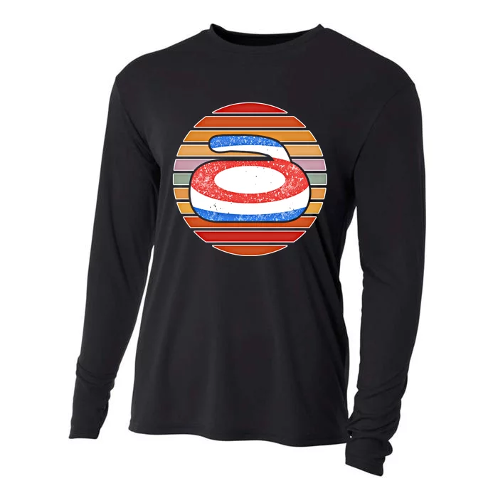 Curling Cool Gift Cooling Performance Long Sleeve Crew