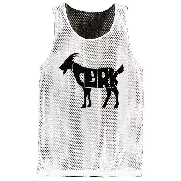 Cute Clark Goat Basketball Fan Gift Mesh Reversible Basketball Jersey Tank