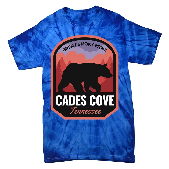 Cades Cove Great Smoky Mtns Tennessee Cute Gift Tie-Dye T-Shirt