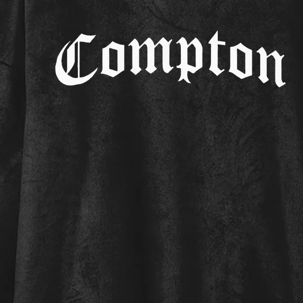 Compton California Gangsta Rap Hooded Wearable Blanket