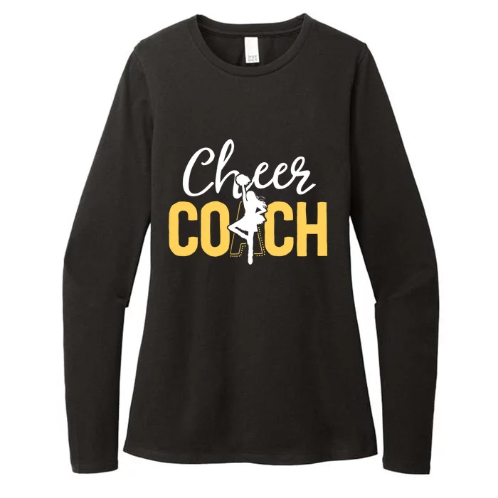 Cheer Coach Gift Vintage Cheerleader Gift Squad Cute Gift Womens CVC Long Sleeve Shirt