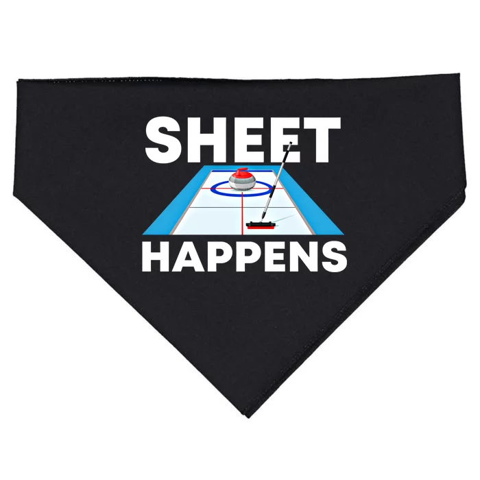 Curling Cute Gift USA-Made Doggie Bandana