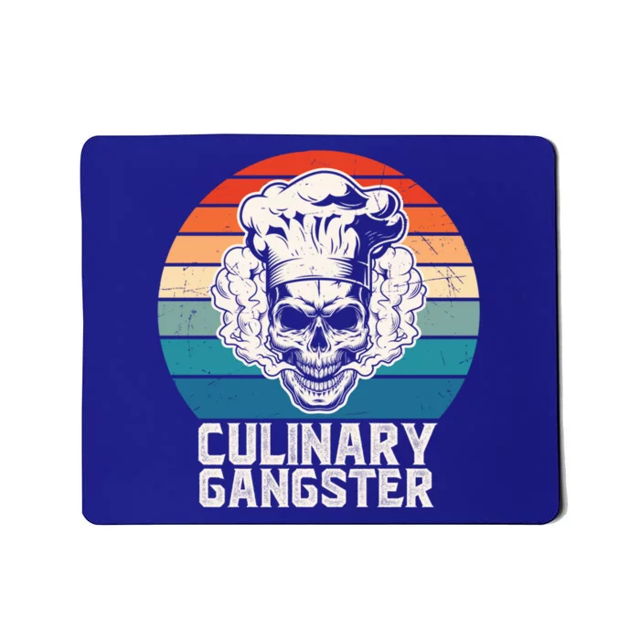 Cool Cooking Guru Culinary Gangster Funny Food Chef Gift Mousepad