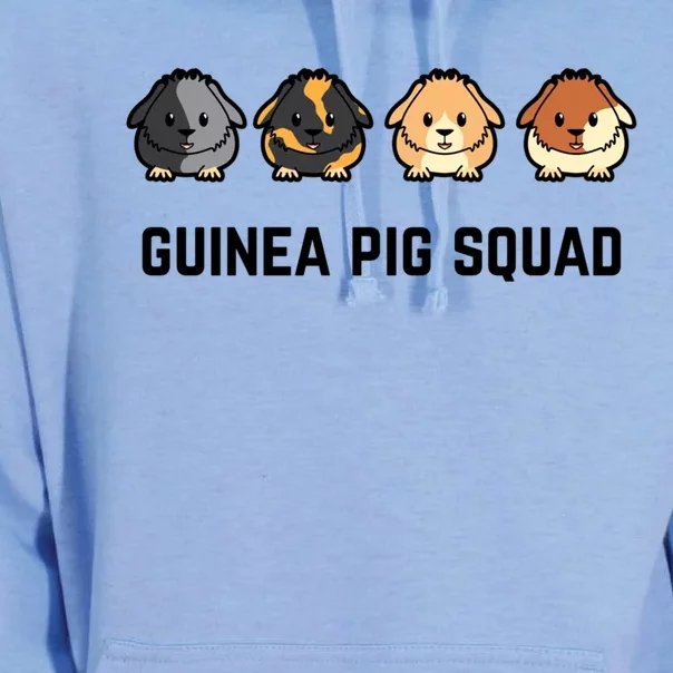 Cute Cavy Guinea Pig Rodent Team Squad Great Gift Unisex Surf Hoodie