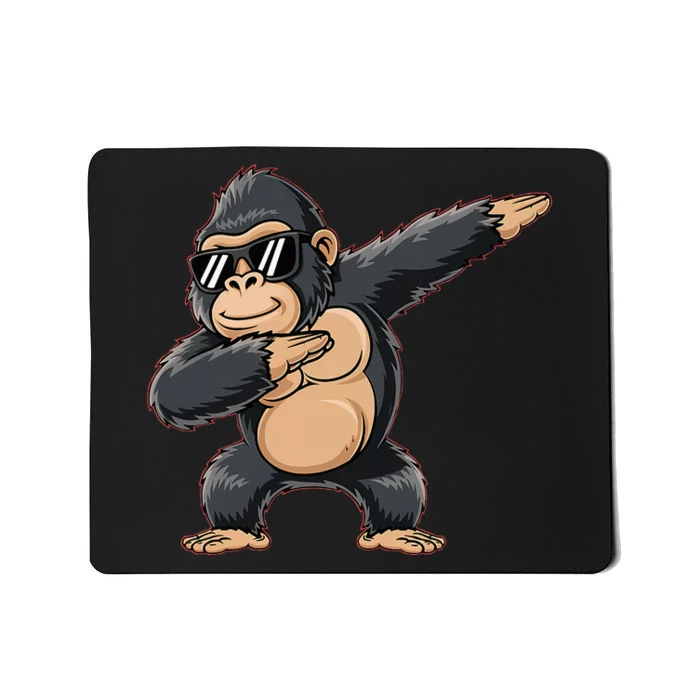 Cool Cartoon Gorilla Dabbing Funny Mousepad