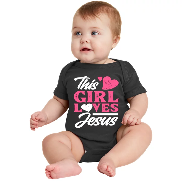 Cute Christian Girl Gift Baby Bodysuit