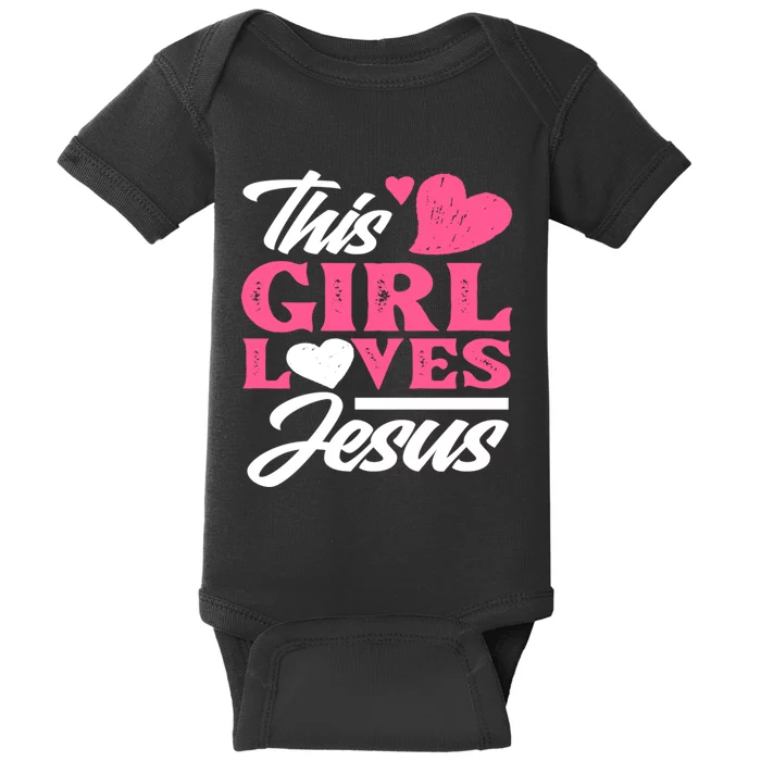 Cute Christian Girl Gift Baby Bodysuit