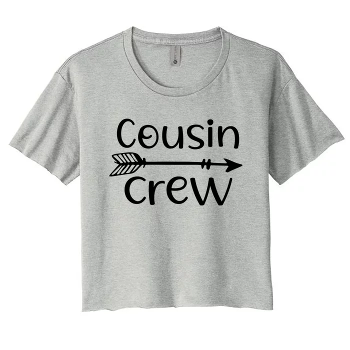 Cousin Crew Gift Women's Crop Top Tee