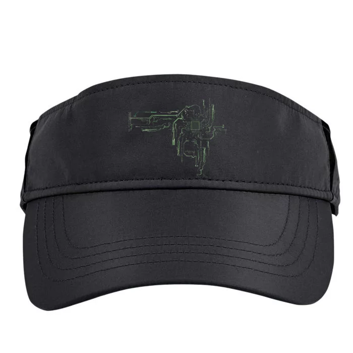 CPU Chip Gift Electrical Engineers Computer Circuit Board Adult Drive Performance Visor