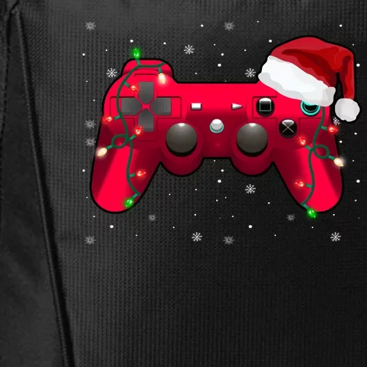 Christmas Controller Gamer Gift City Backpack