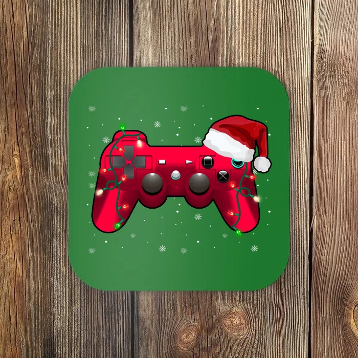 Christmas Controller Gamer Gift Coaster