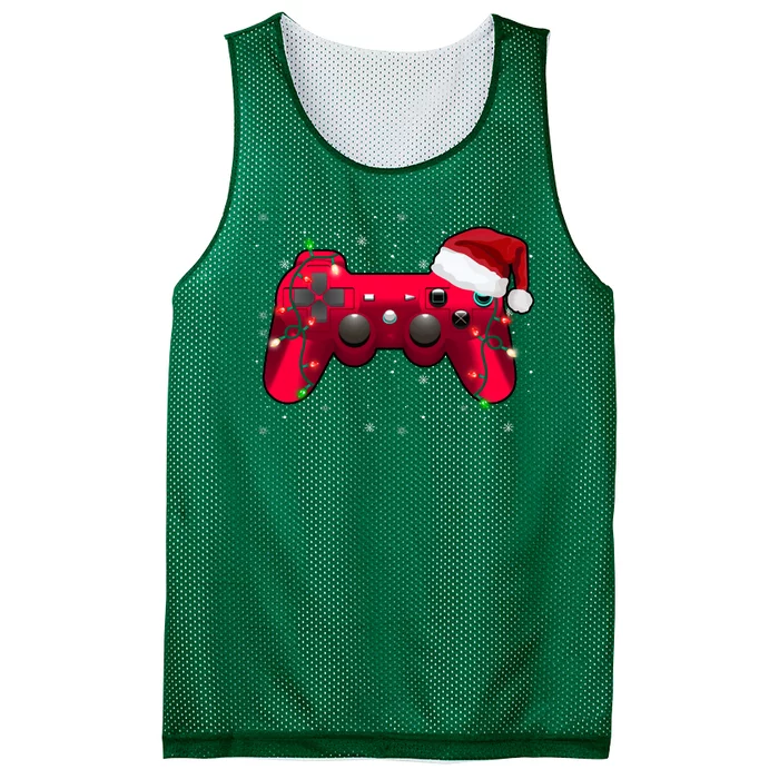 Christmas Controller Gamer Gift Mesh Reversible Basketball Jersey Tank