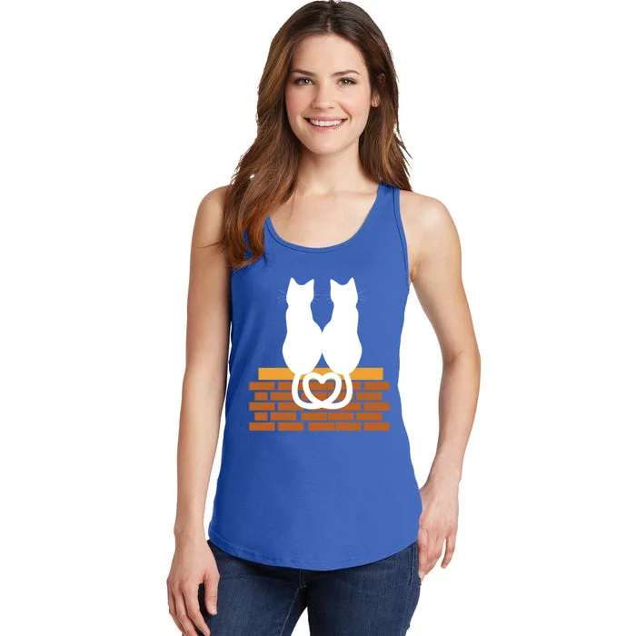 Cute Cats Great Gift Ladies Essential Tank