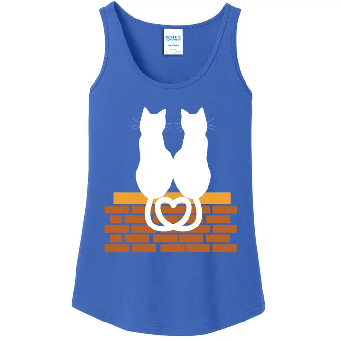 Cute Cats Great Gift Ladies Essential Tank