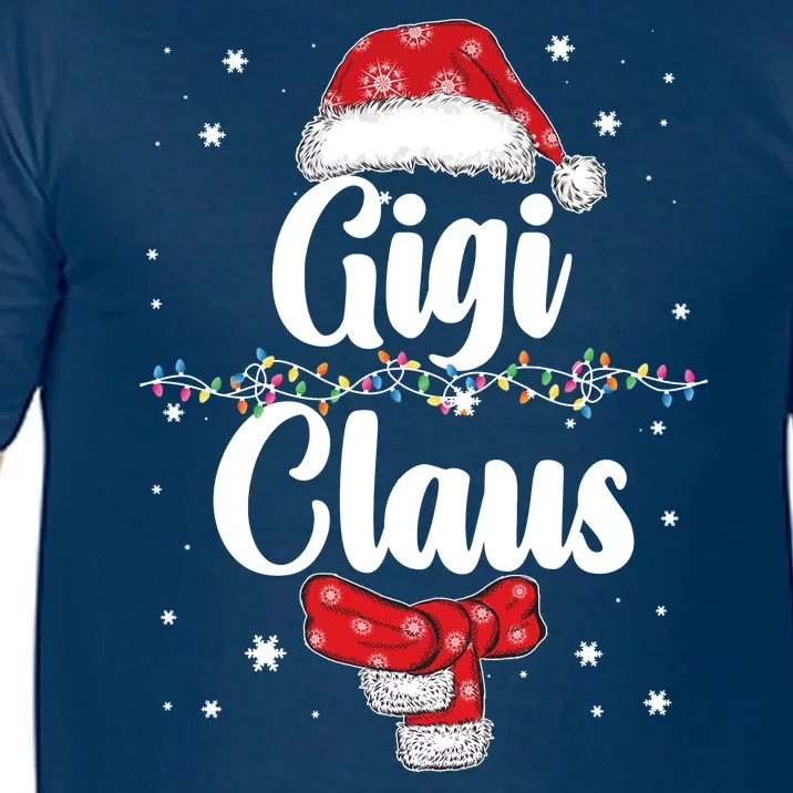 Cute Christmas Gigi Claus Comfort Colors T-Shirt