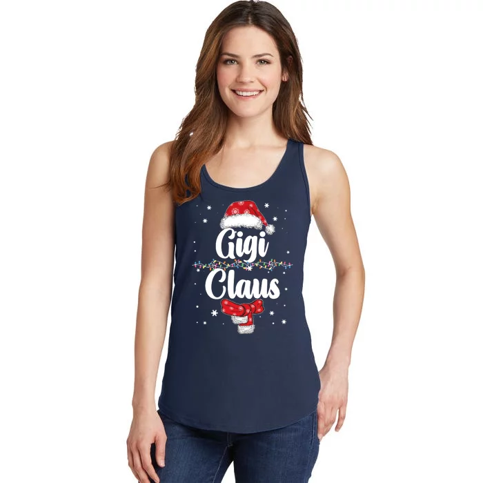 Cute Christmas Gigi Claus Ladies Essential Tank