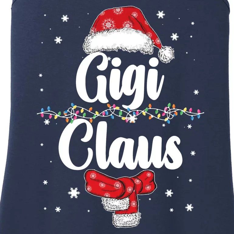 Cute Christmas Gigi Claus Ladies Essential Tank