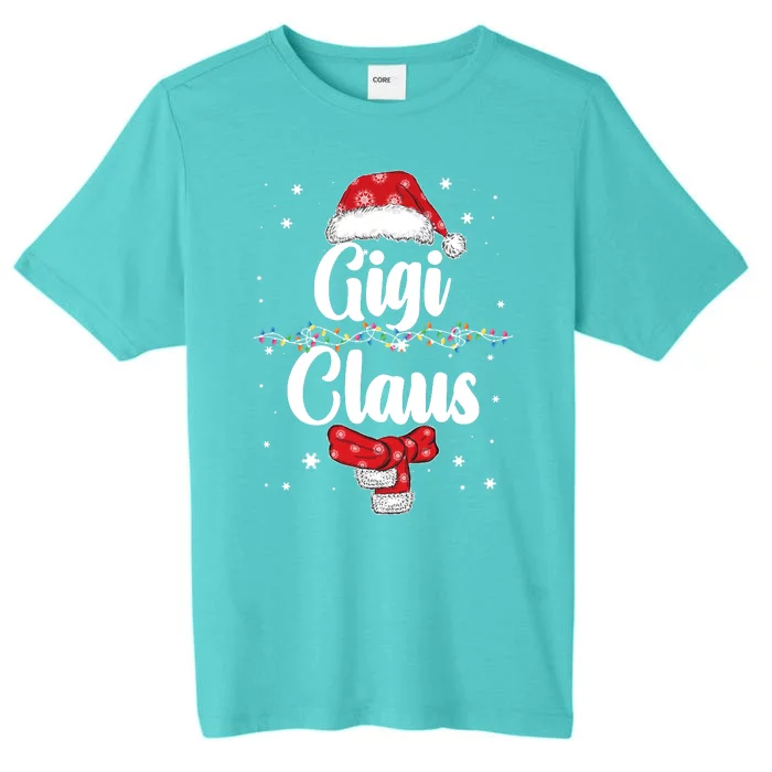 Cute Christmas Gigi Claus ChromaSoft Performance T-Shirt