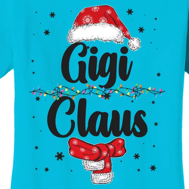 Cute Christmas Gigi Claus Women's T-Shirt