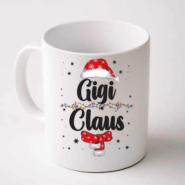 Cute Christmas Gigi Claus Front & Back Coffee Mug