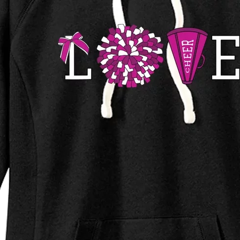 Cheerleader Cheerleading Graphic Women's Fleece Hoodie