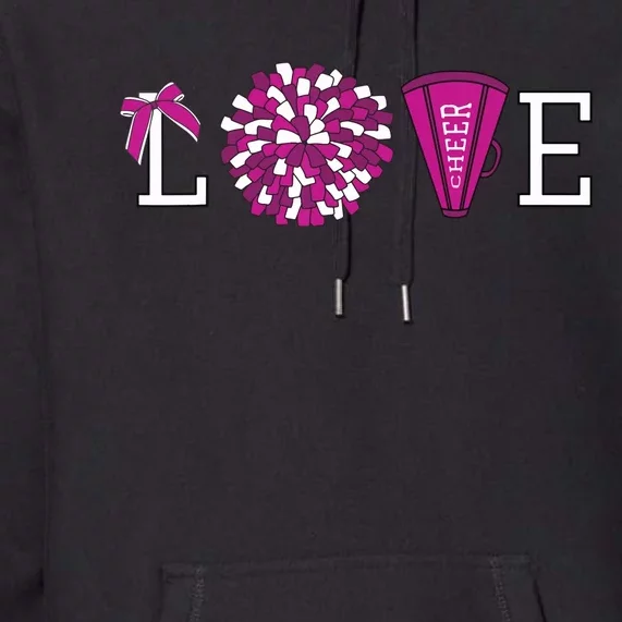 Cheerleader Cheerleading Graphic Premium Hoodie