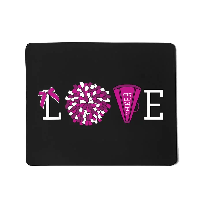 Cheerleader Cheerleading Graphic Mousepad